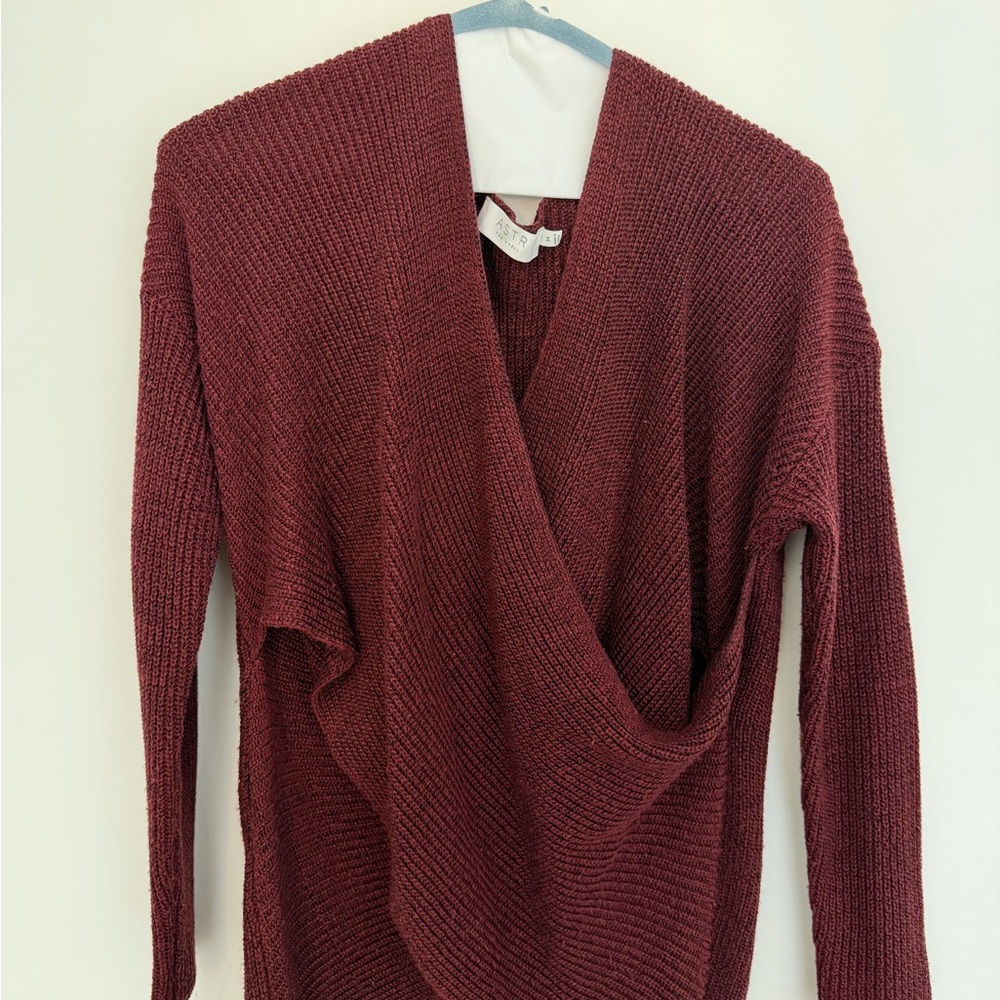 ASTR the Label - Burgundy Sweater